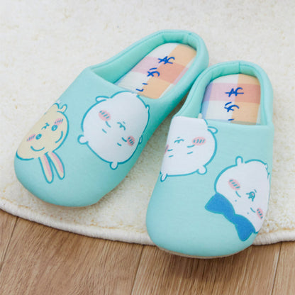 Chiikawa Checkered Room Shoes GR