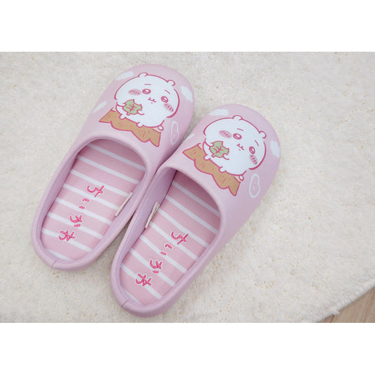 Chiikawa Striped Room Shoes PI