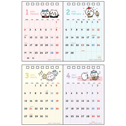 치이카와 데스크 캘린더 2023 2개월