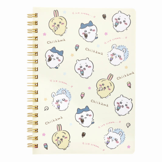 치이카와 W 링 노트 B6 (아이스)