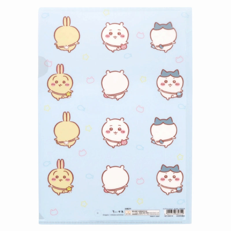 ちいかわ クリアファイルA4（おでかけB）