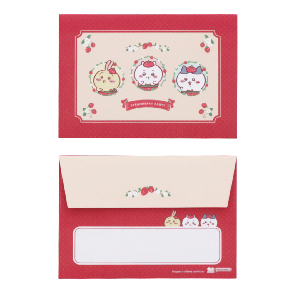 Chiikawa Mini Letter Set (Strawberry Pants)