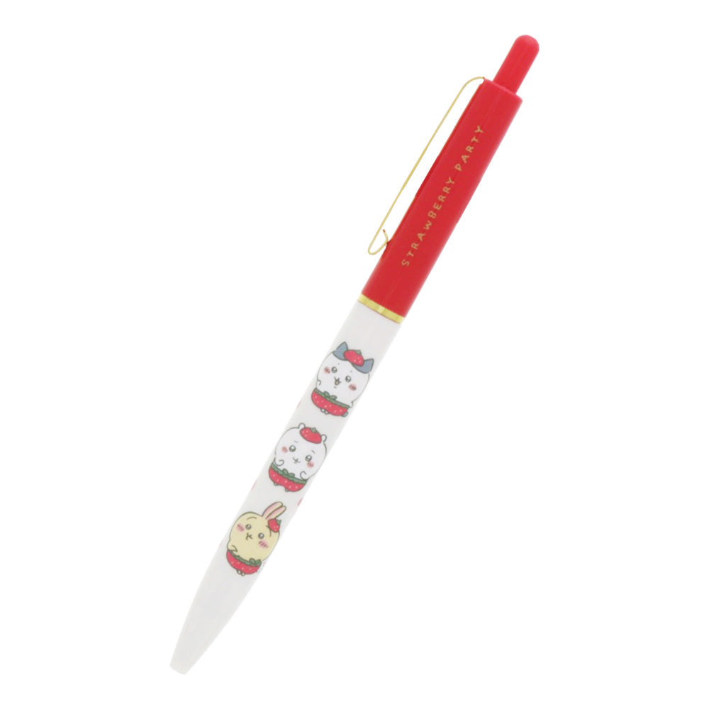 Chiikawa Ballpoint Pen (Strawberry Pants)