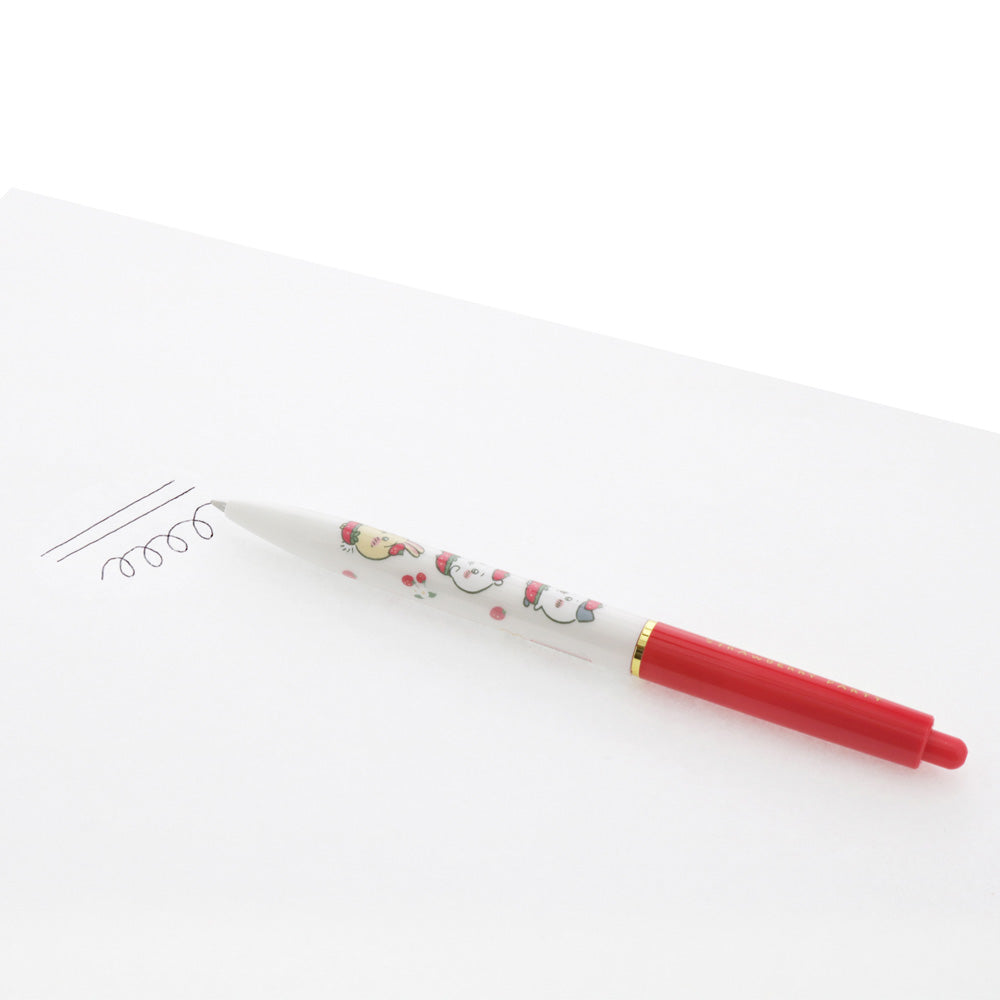 Chiikawa ballpoint pen (strawberry pants)