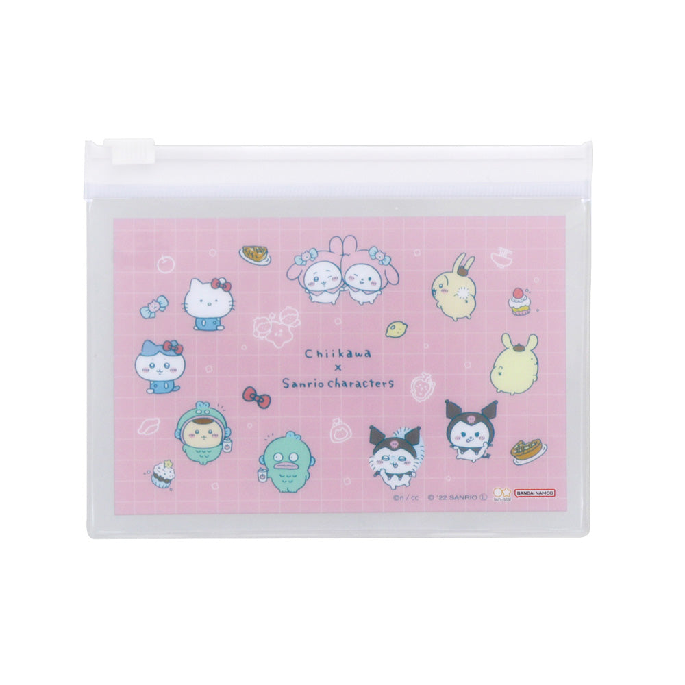 Chiikawa x Sanrio Characters Case Flake Seal (Pink)