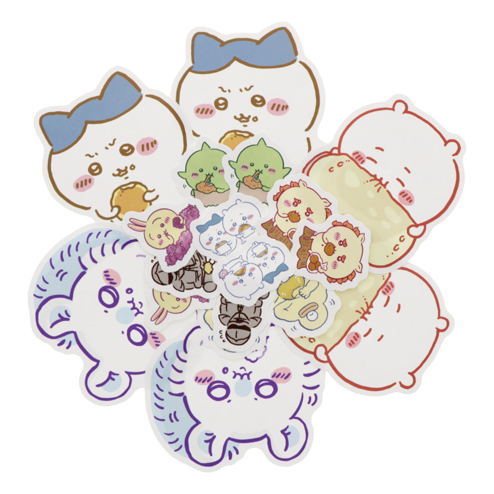 Chiikawa Piece Stickers (Mogu Mogu Violet)