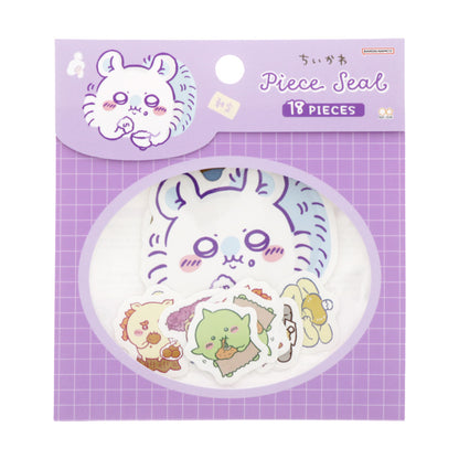 Chiikawa Piece Stickers (Mogu Mogu Violet)