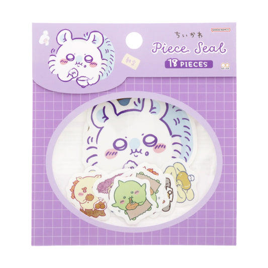 Chiikawa Piece Stickers (Mogu Mogu Violet)