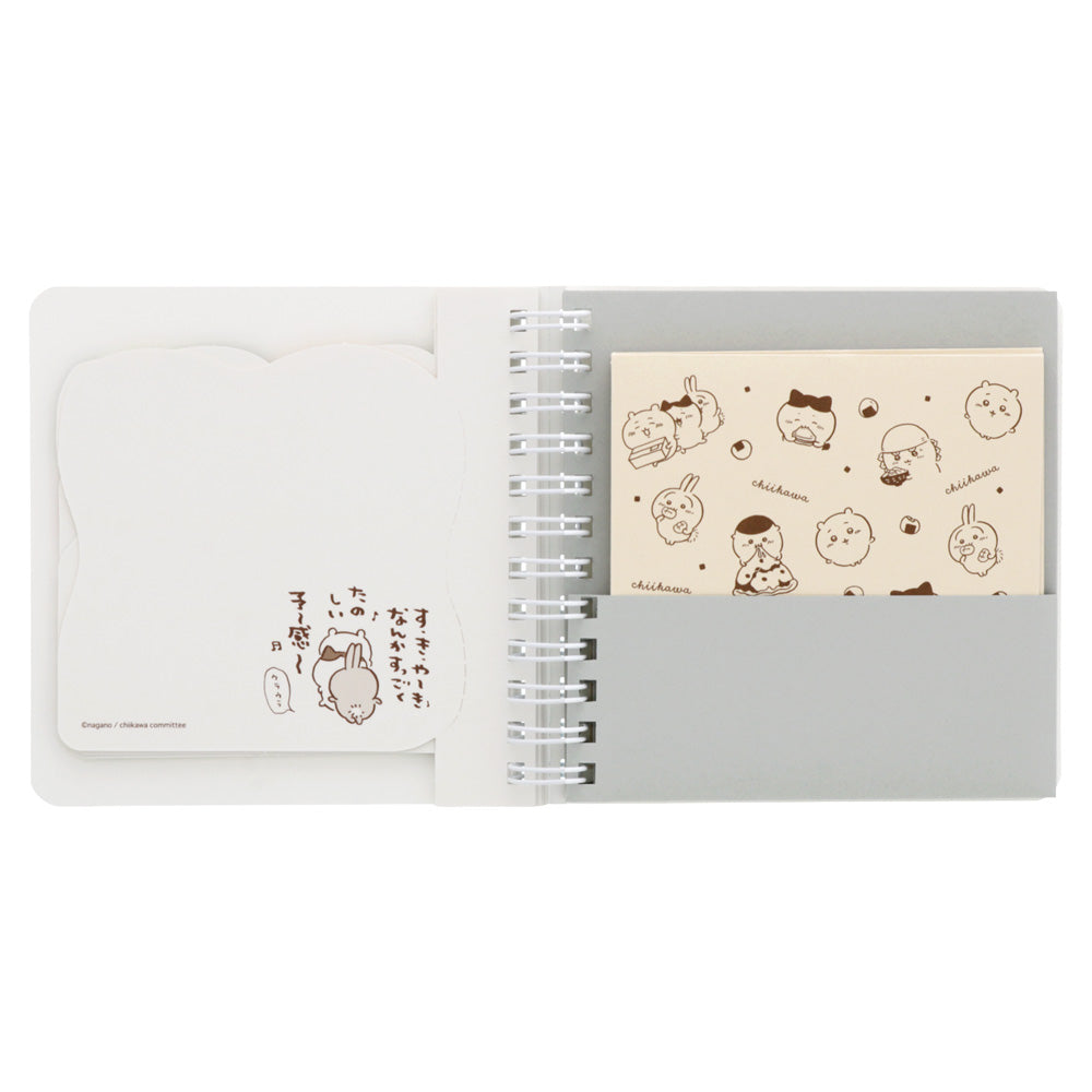 Chiikawa Ring Mini Letter Book (Hachiware)