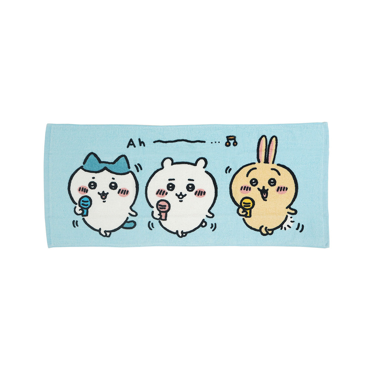 Chiikawa Face Towel 2P BL (Music)