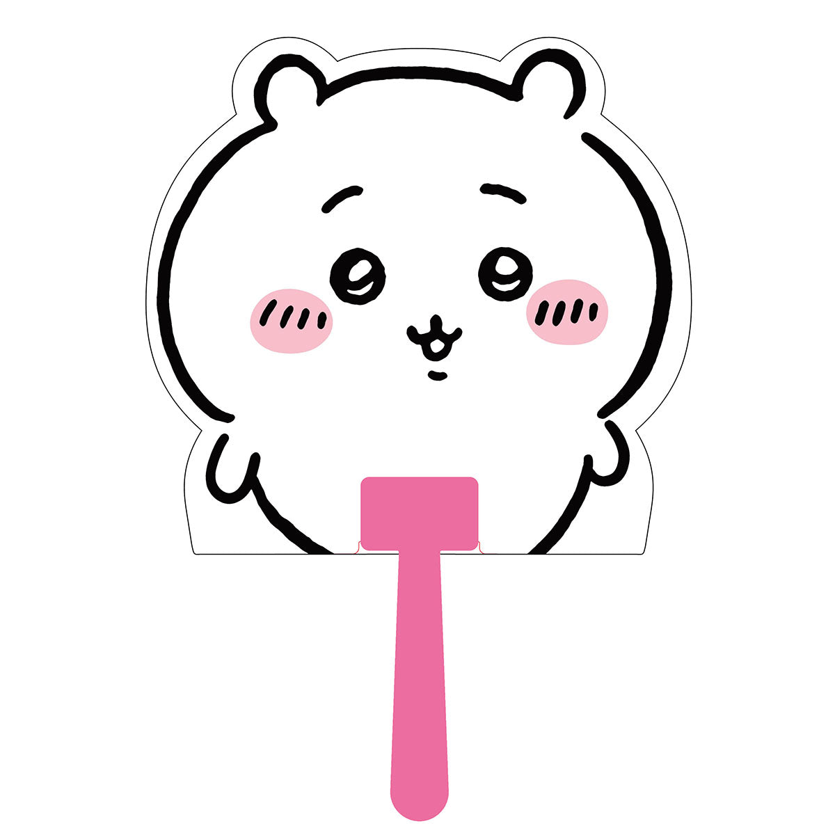 ちいかわ ダイカットうちわ（ちいかわ2）