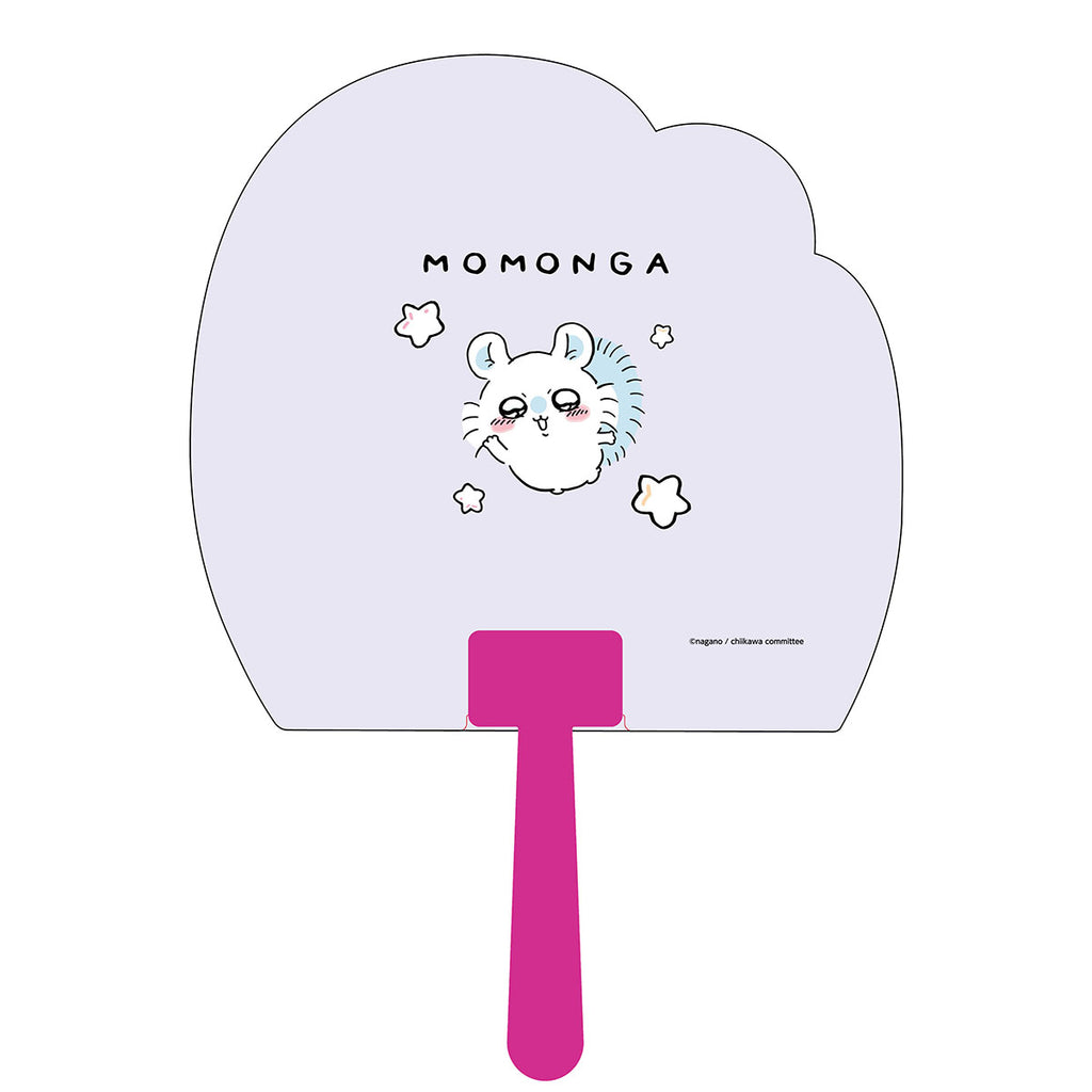 Chiikawa Die Cut Uchiwa（Momonga）