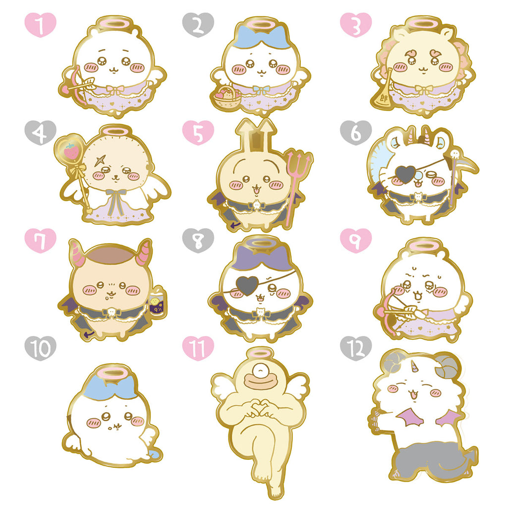 Chikawatenshi♡Akuma Pins Collection (12 types in total) 1BOX 12 pieces