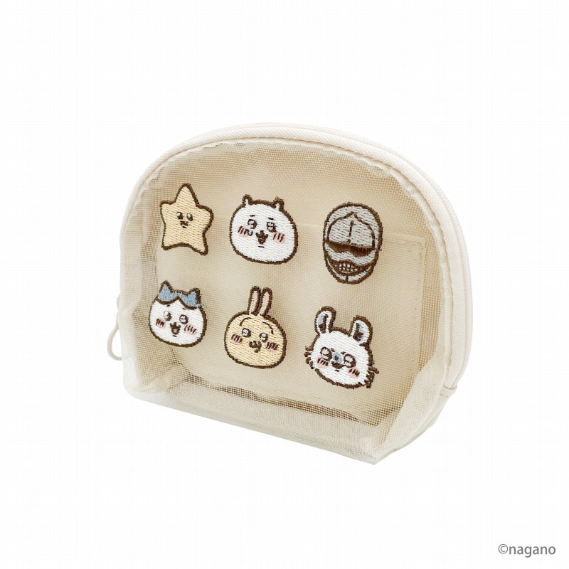 Chiikawa Mesh Tissue Pouch WH