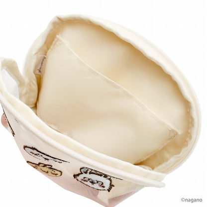 치이카와 메쉬 티슈 파우치 WH