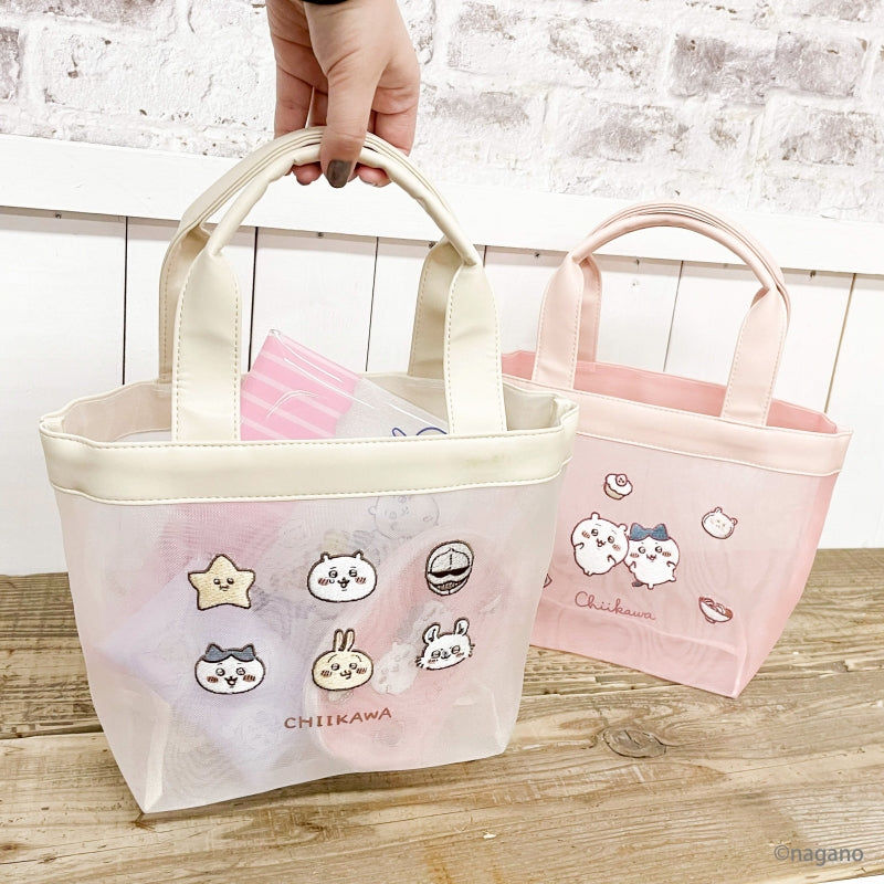 Chiikawa Mesh Tote Bag WH