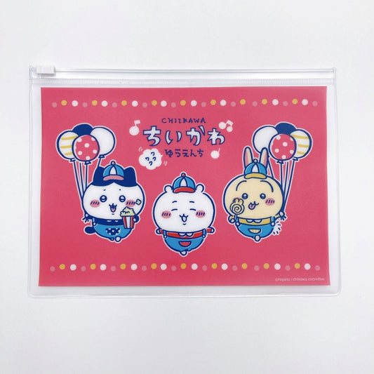 Chiikawa Exciting Amusement Park Zipper Pouch 1