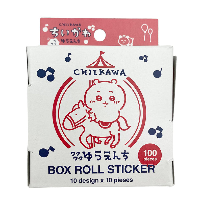 Chiikawa Waku Waku Amusement Park Box Roll Stickers