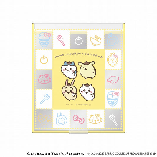 吉伊卡哇×三丽鸥角色 镜子M（POMPOMPURIN×CHIIKAWA）