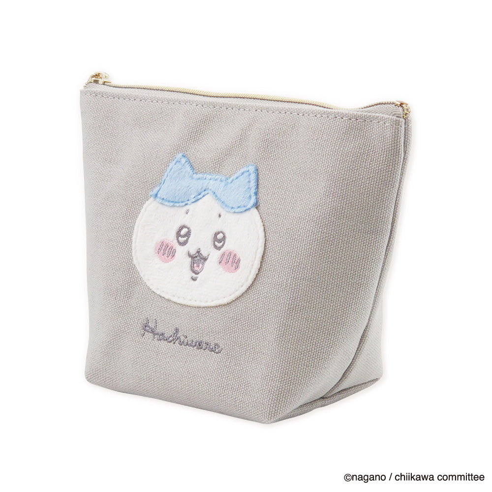 Chikawa Fluffy Embago -boat Pouch (Hachiware)