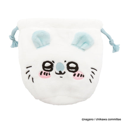 ちいかわ フェイス巾着（モモンガ）