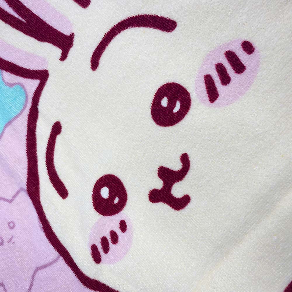 ちいかわ ジュニアバス用バスタオル（るんるんちいかわ）