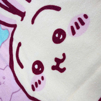 ちいかわ ジュニアバス用バスタオル（るんるんちいかわ）