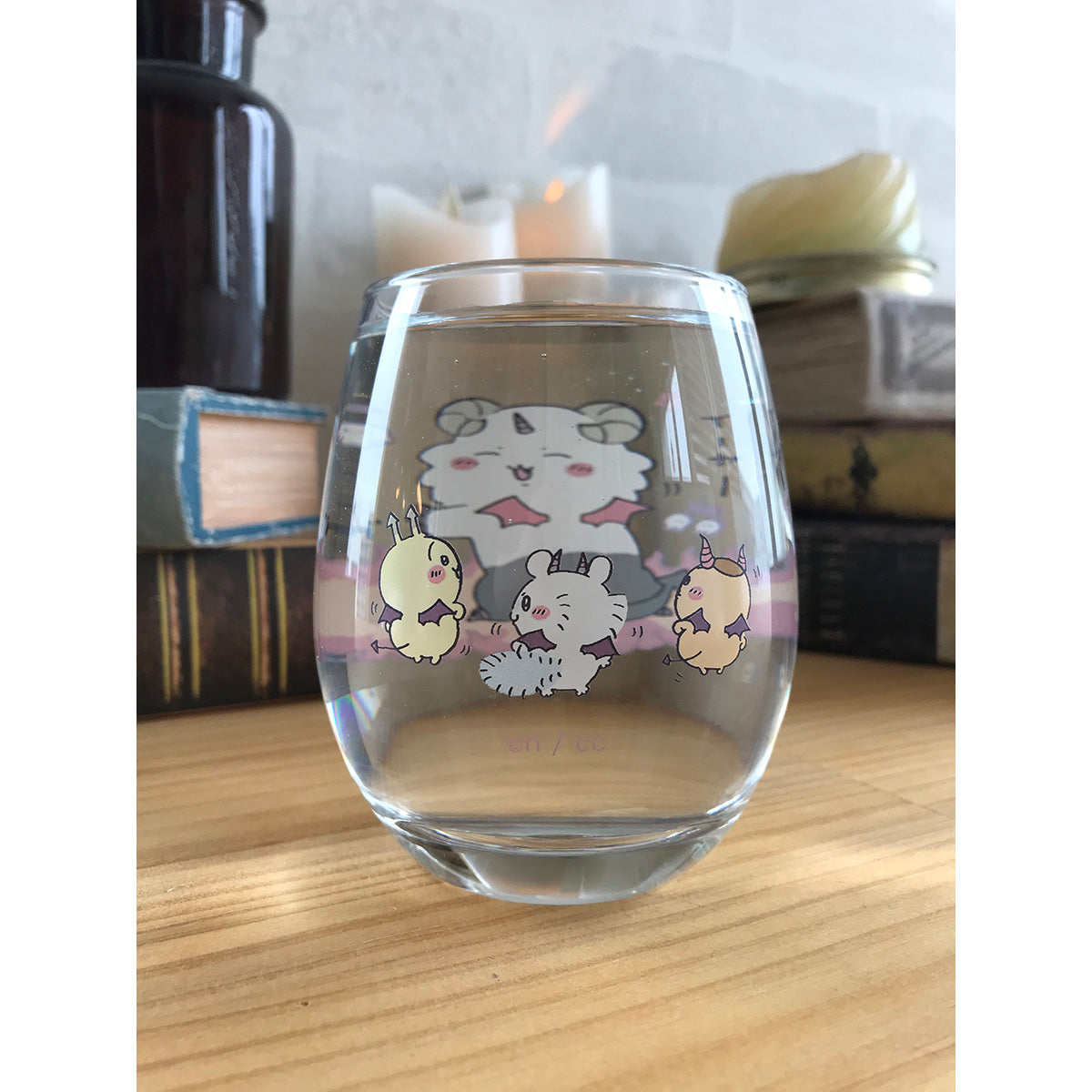 吉伊卡哇 天使？恶魔 3D玻璃杯（那孩子与恶魔）