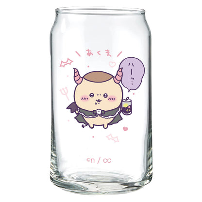 ちいかわ てんし♡あくま 缶型グラス（くりまんじゅう）