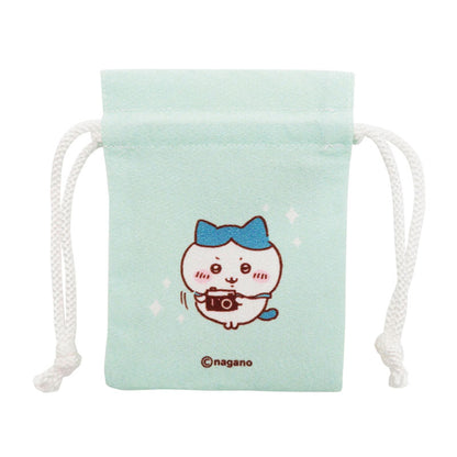 Chiikawa Bean Drawstring Pouch (Octopus Sausage)