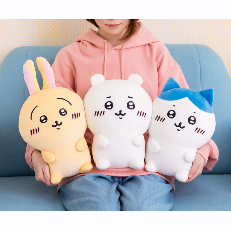 Chiikawa Plush Toy M (Sitting Hachiware)