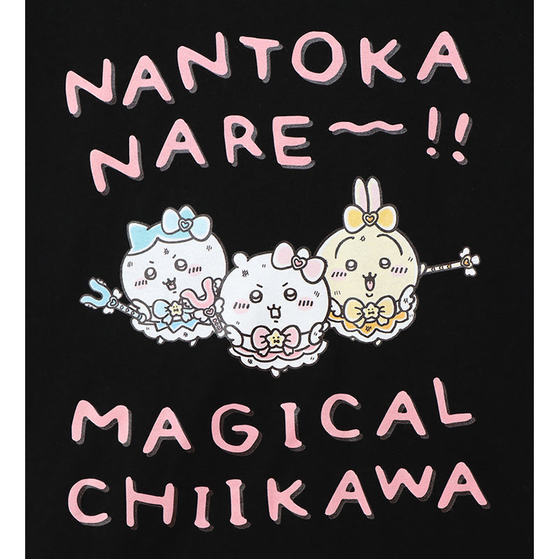 Seriously Karako Chikawa Big T -shirt Nante Canerle Black