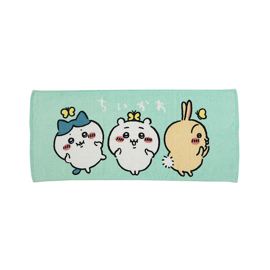 ちいかわ フェイスタオル2P GR（わくわく）