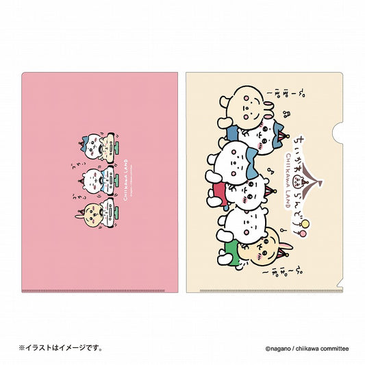 吉伊卡哇樂園 透明文件夾（親親）