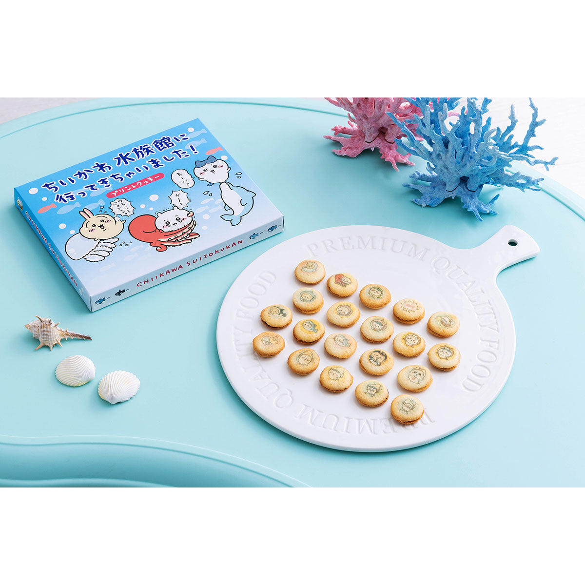 【50%OFF】吉伊卡哇水族館 去了！巧克力蘋果夾心餅乾