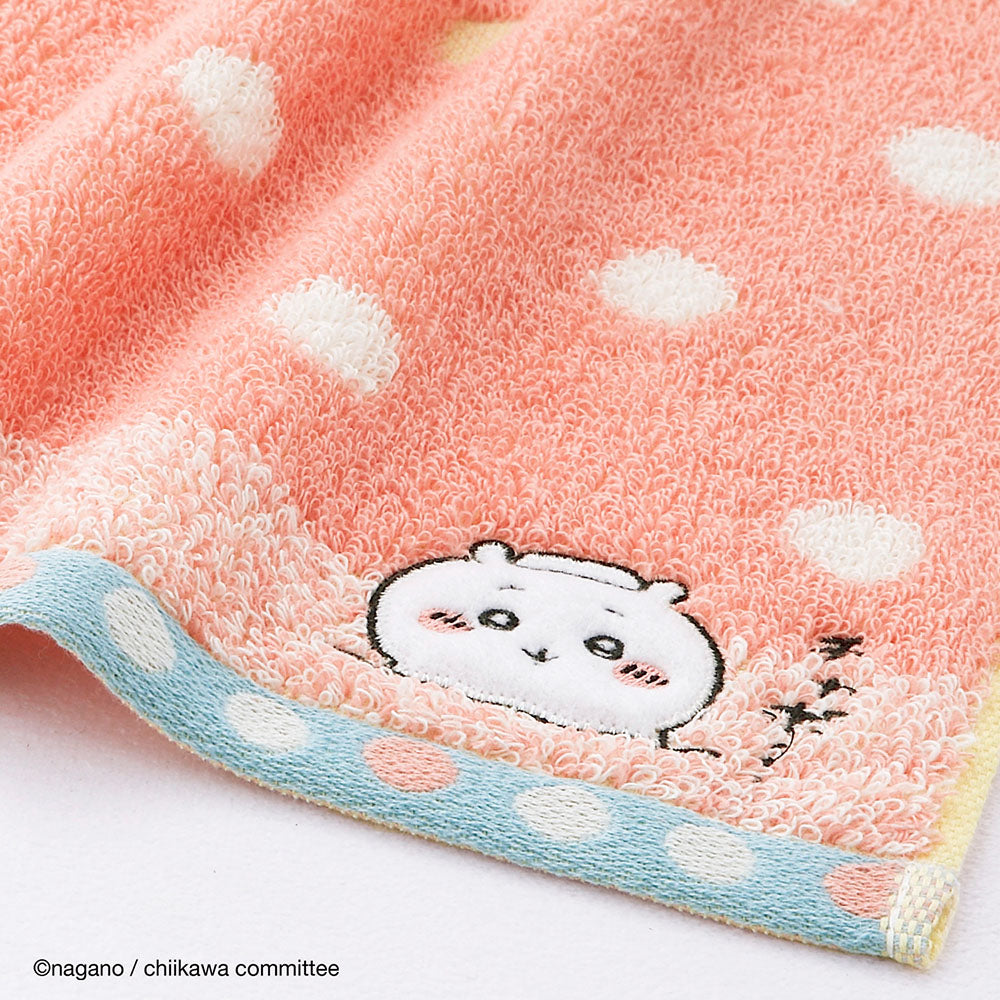 Chiikawa Wash Towel (Bath Pink)