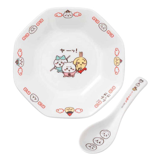 吉伊卡哇飯店 炒飯盤＆湯匙套裝